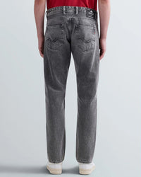 Replay Grover Straight Fit Mens Jeans - Medium Grey | Replay Jeans | JEANSTORE