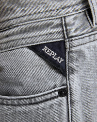 Replay Grover Straight Fit Mens Jeans - Light Grey | Replay Jeans | JEANSTORE