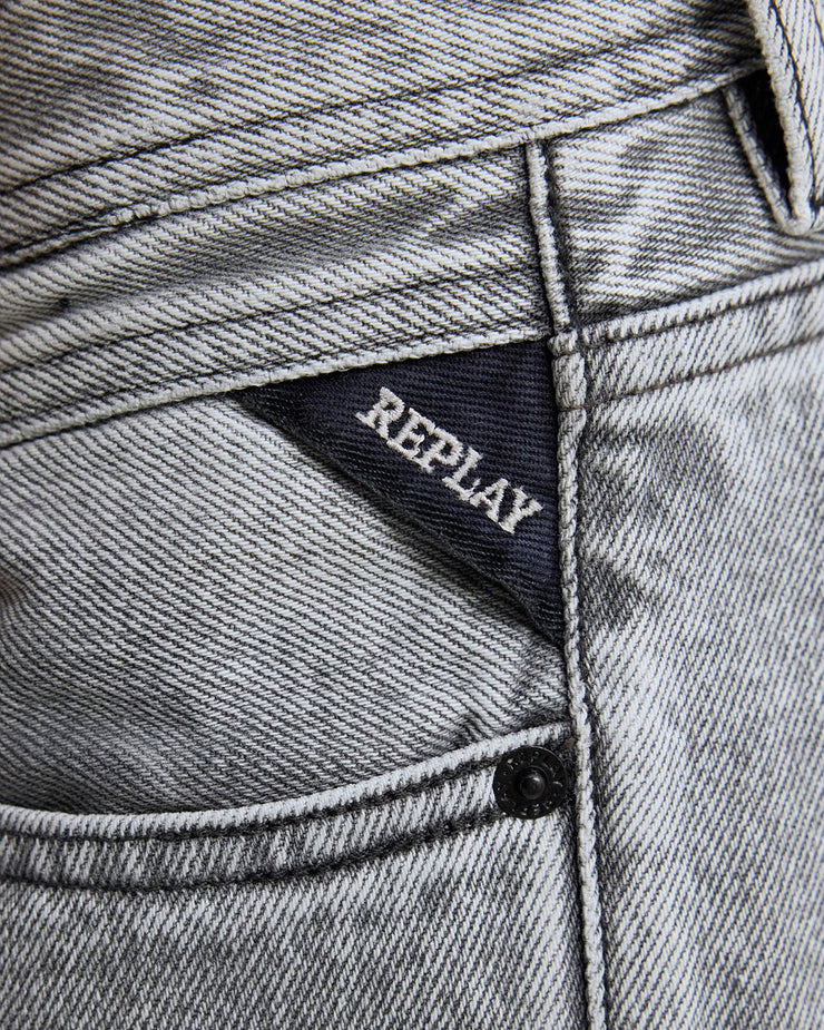 Replay Grover Straight Fit Mens Jeans - Light Grey