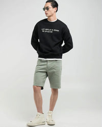 Replay RBJ.981 Tapered Fit Bermuda Shorts - Light Sage Green | Replay Shorts | JEANSTORE