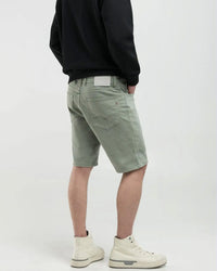 Replay RBJ.981 Tapered Fit Bermuda Shorts - Light Sage Green | Replay Shorts | JEANSTORE