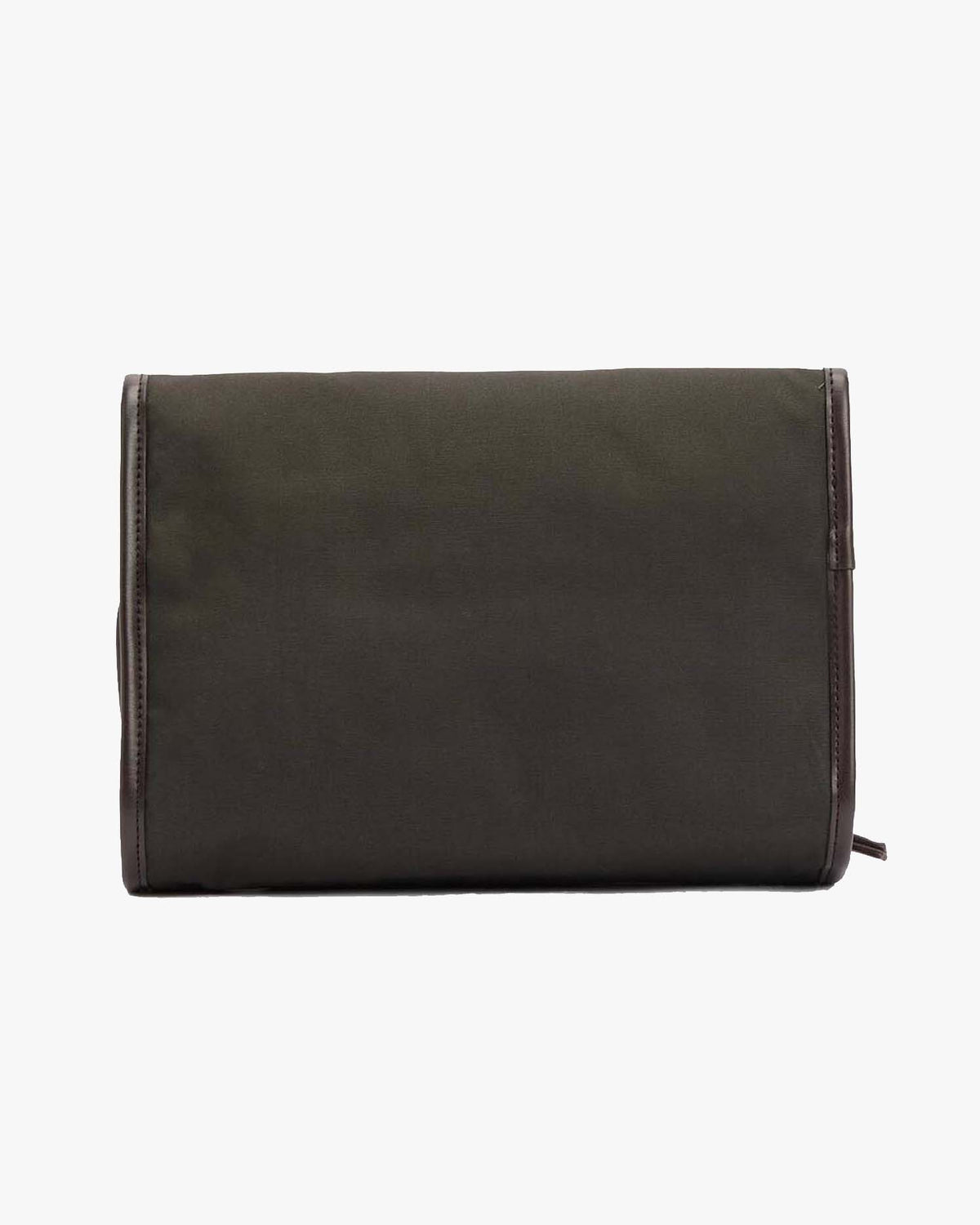 Barbour Heritage Waxed Hanging Washbag - Olive / Beacon