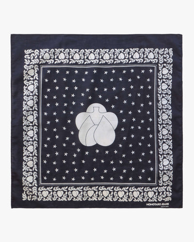 MOMOTARO JEANS MAGD1004 Cotton Bandana - Navy | MOMOTARO JEANS Miscellaneous | JEANSTORE
