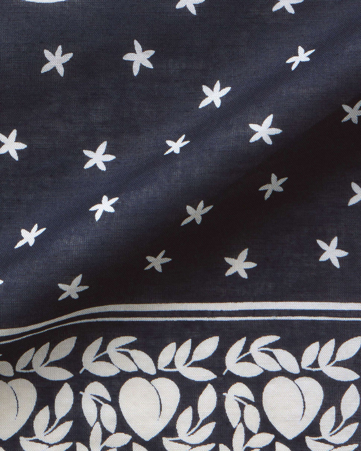 MOMOTARO JEANS MAGD1004 Cotton Bandana - Navy | MOMOTARO JEANS Bandanas | Jeanstore