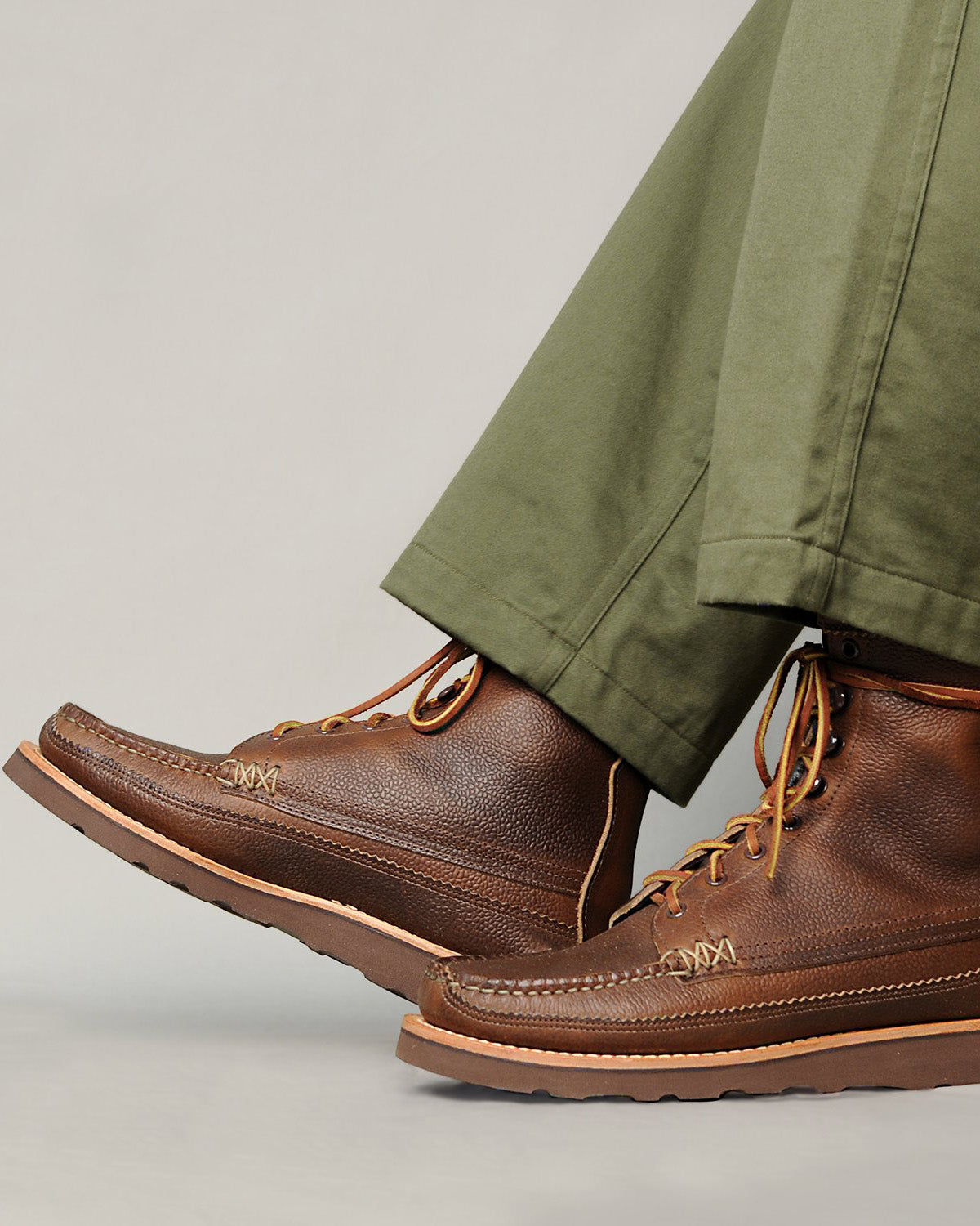 Yuketen Maine Guide DB Boots - SG Brown