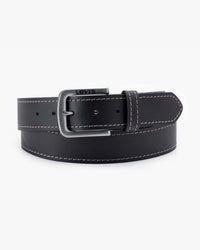 Levi's® Loire Leather Belt - Caviar