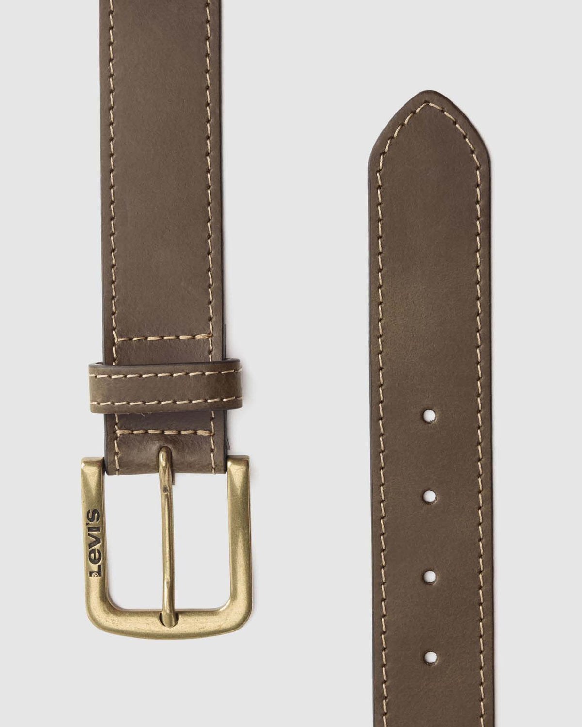 Levi's® Loire Leather Belt - Brown