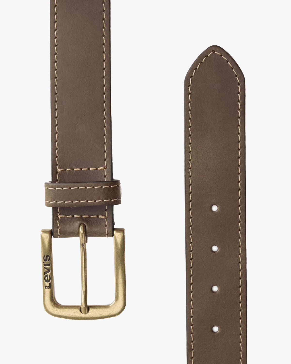 Levi's® Loire Leather Belt - Brown
