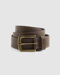Levi's® Loire Leather Belt - Brown
