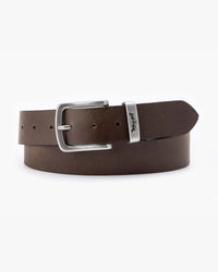 Levi's® Metal Two Horse Leather Keeper Belt - Brown