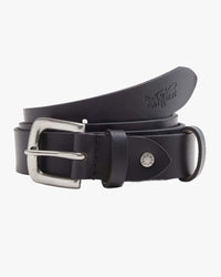Levi's® Addison Leather Belt - Caviar