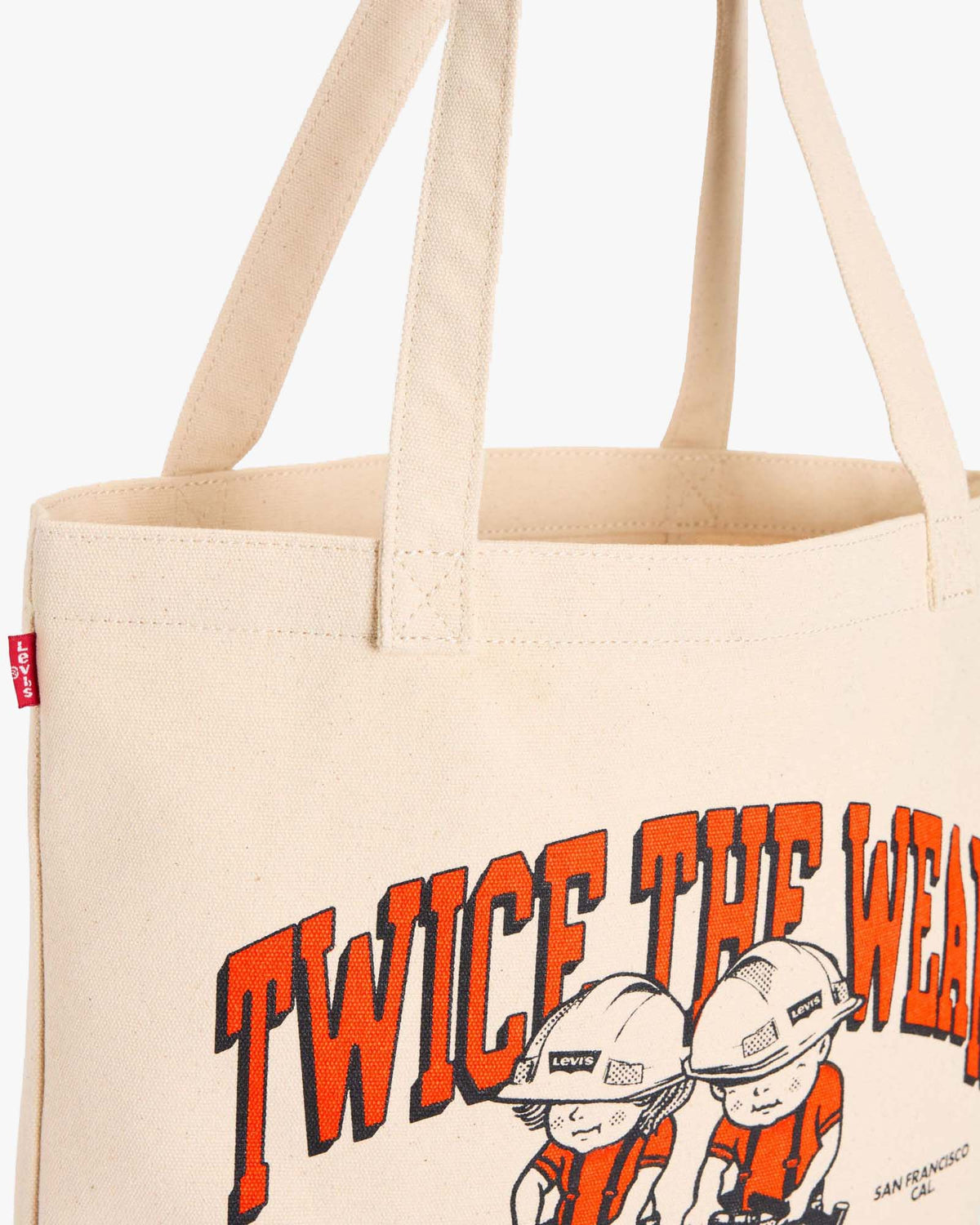 Levi's® Graphic Tote - Orange Workwear | Levi's® Bags | Jeanstore