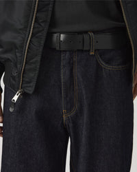 Levi's® New Duncan Leather Belt - Caviar