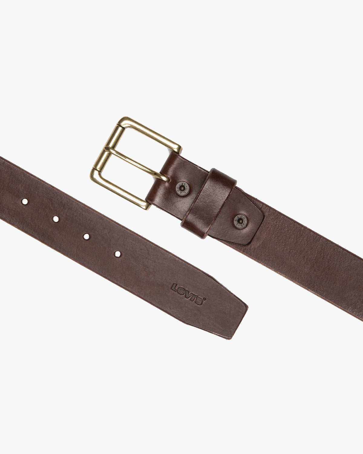 Levi's® Heritage Leather Belt - Mammoth Brown