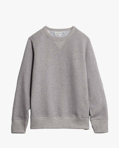 Merz b. Schwanen Originals 3S48 Classic Fit Heavyweight Sweatshirt - Grey Melange