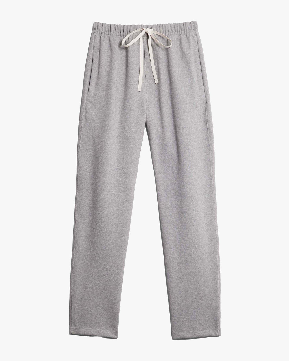 Merz b. Schwanen 3S50 14.8oz Classic Fit Heavyweight Sweatpants - Grey Melange