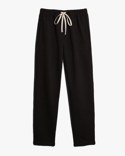 Merz b. Schwanen Originals 3S50 Classic Fit Heavyweight Sweatpants - Deep Black