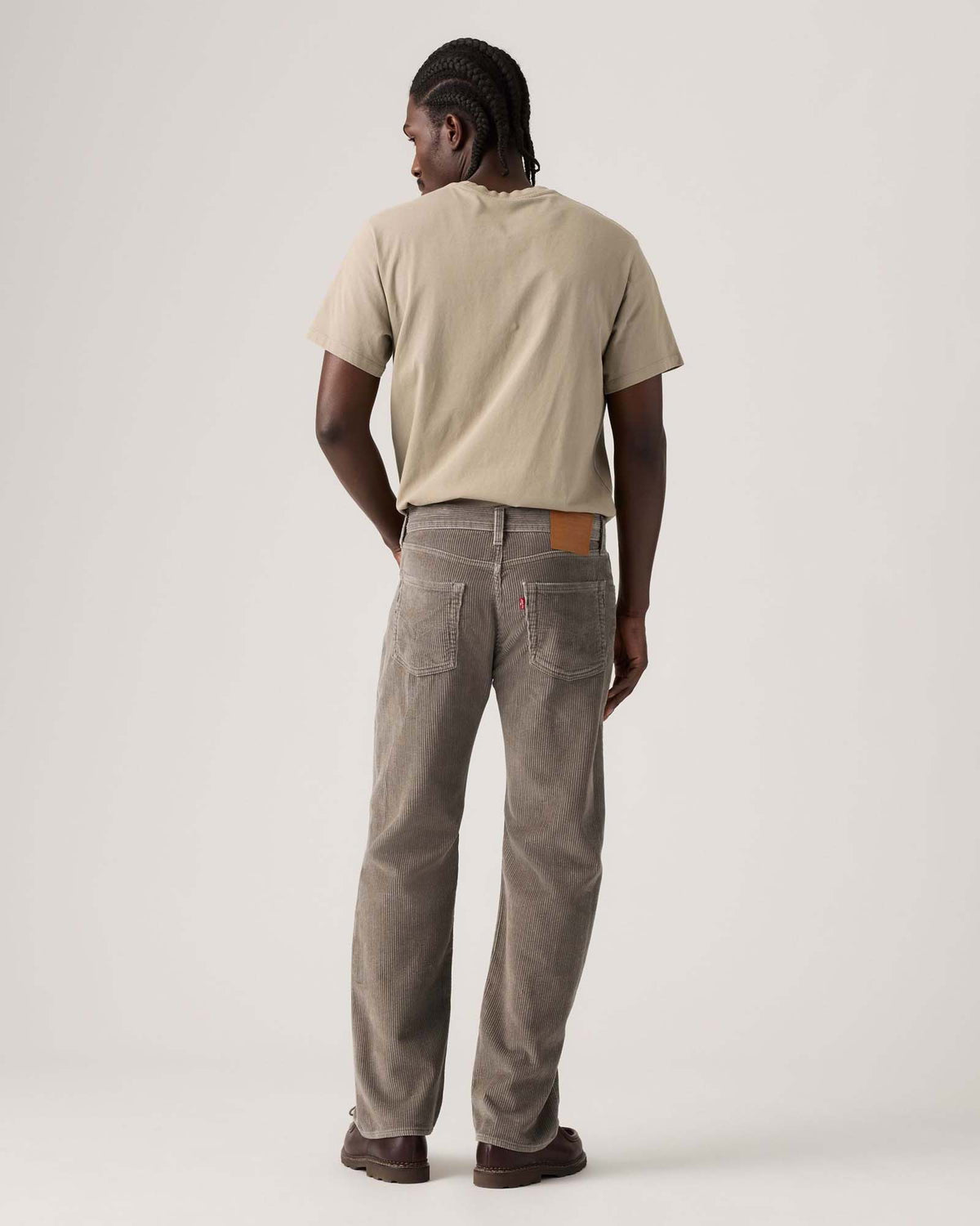 Levi's® 555 Relaxed Straight Mens Cords - Smokey Taupe