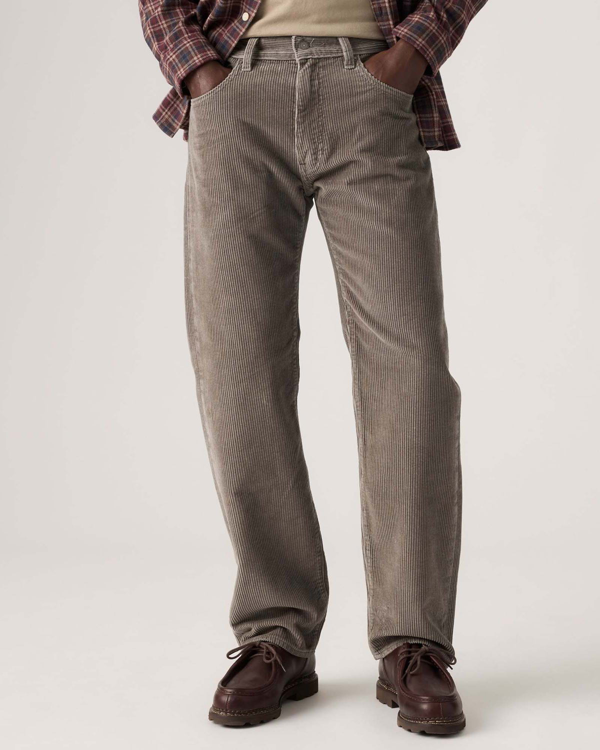 Levi's® 555 Relaxed Straight Mens Cords - Smokey Taupe