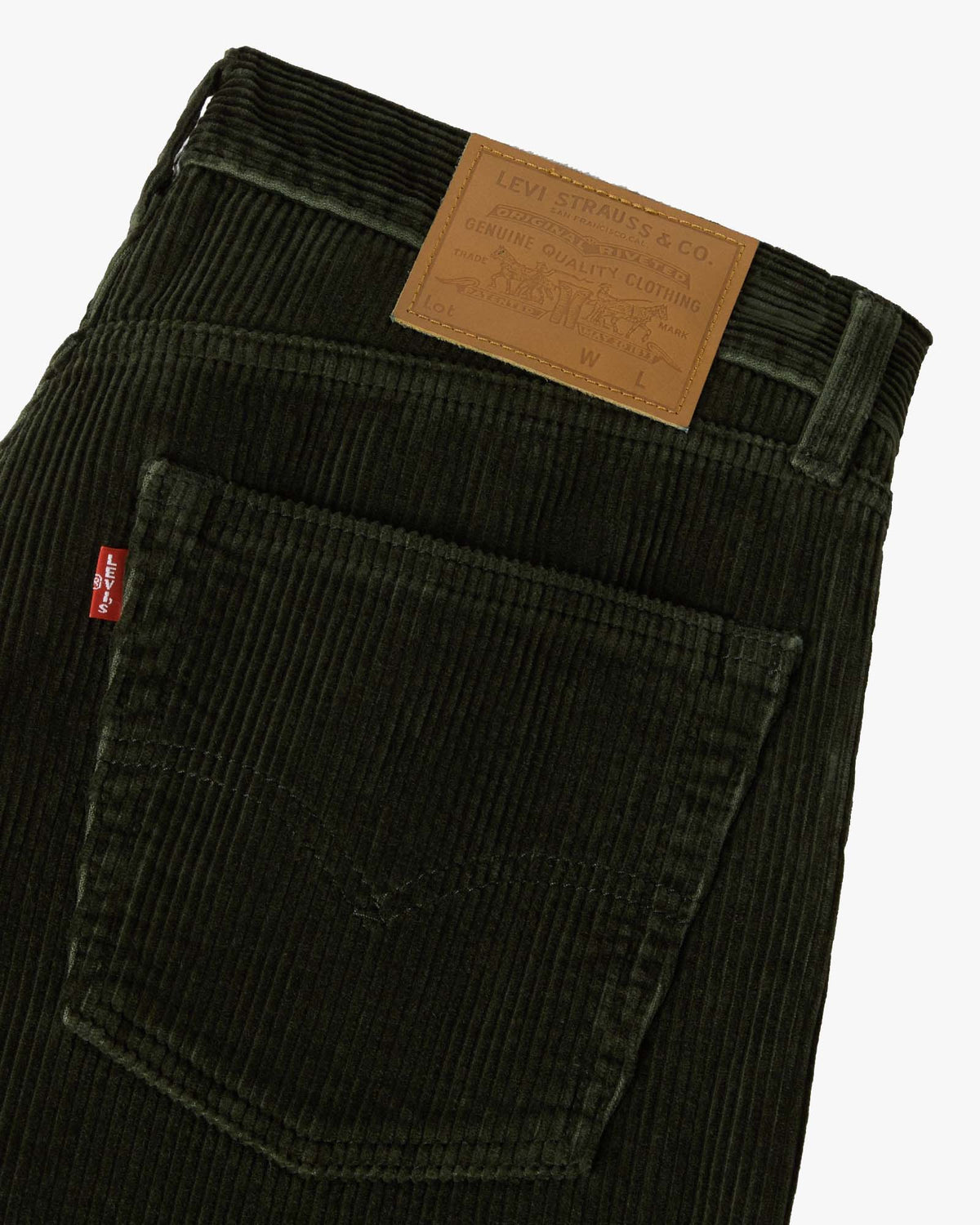 Levi's® 555 Relaxed Straight Mens Cords - Rosin