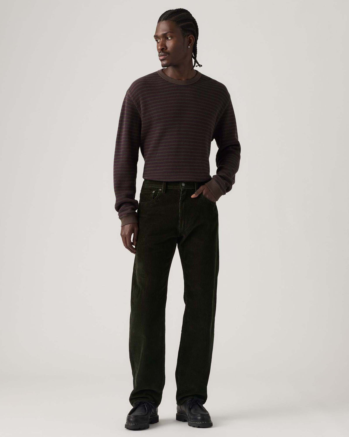 Levi's® 555 Relaxed Straight Mens Cords - Rosin