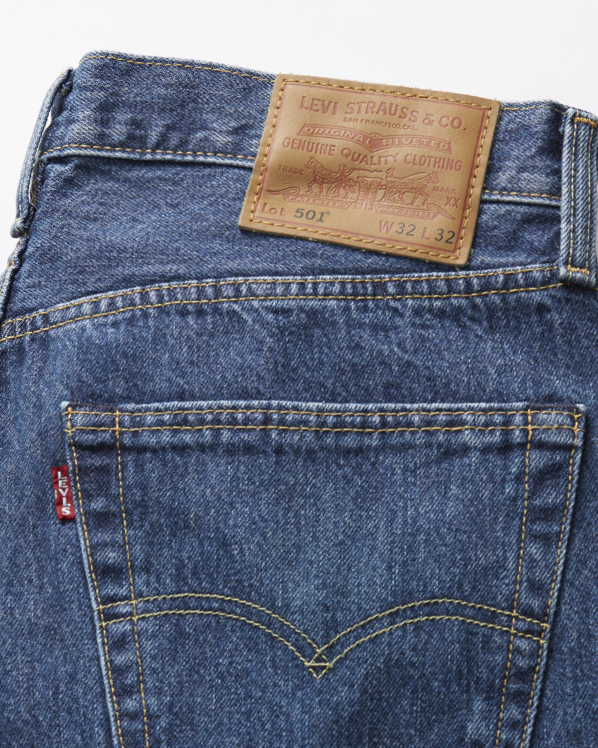 Levi's® 501 Original Regular Fit Mens Jeans - Stonewash Blue | Levi's® Jeans | JEANSTORE