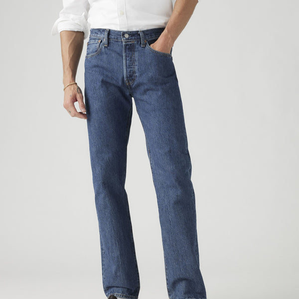 Levi's® 501 Original Regular Fit Mens Jeans - Stonewash Blue | Levi's® Jeans | JEANSTORE