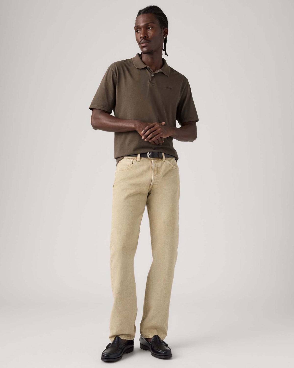 Levi's® 501 Original Regular Fit Mens Jeans - Yellow Sand GD