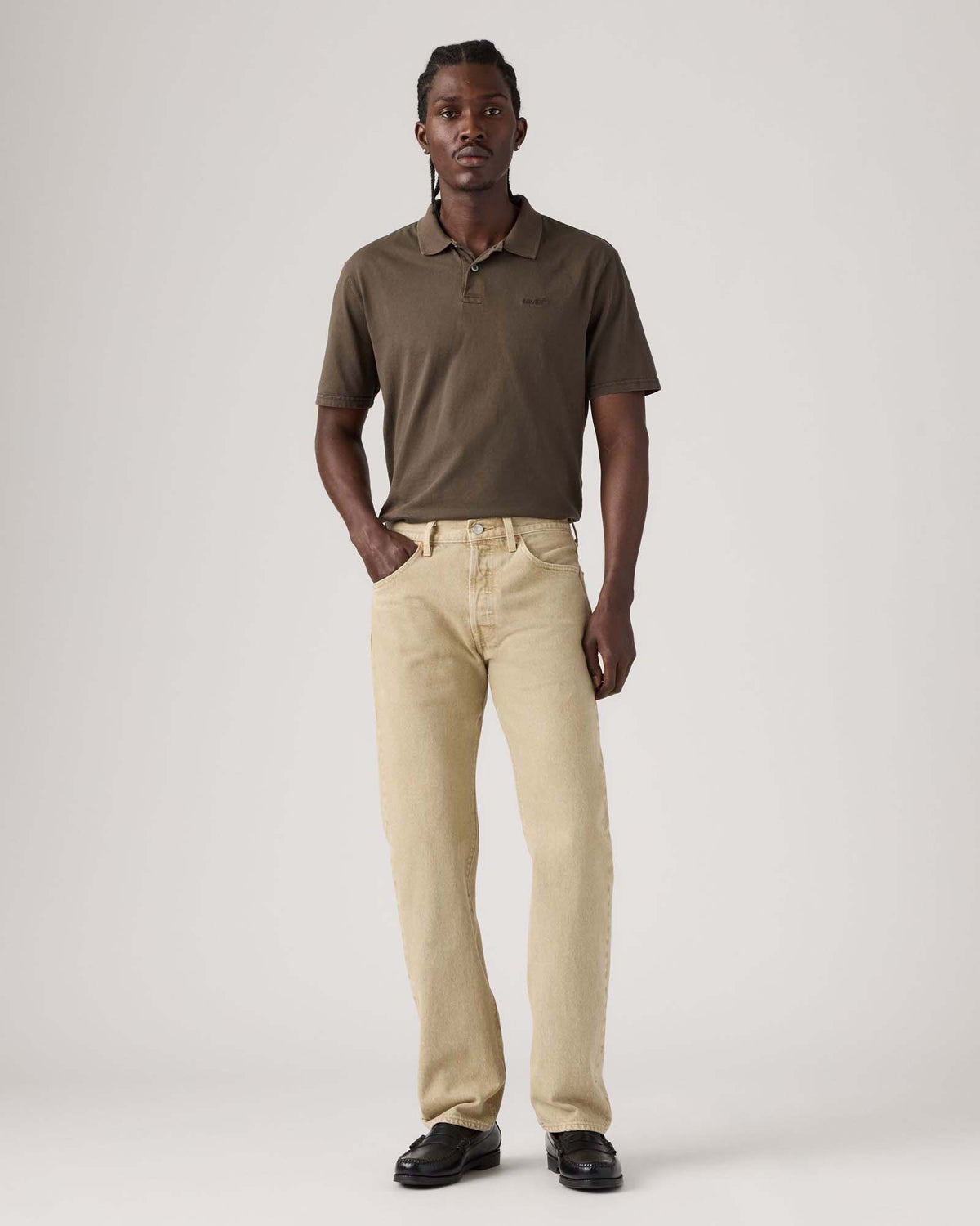 Levi's® 501 Original Regular Fit Mens Jeans - Yellow Sand GD