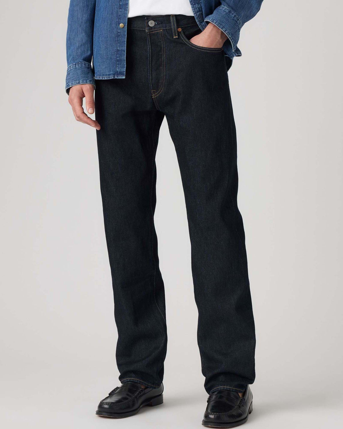 Levi's® 501 Original Regular Fit Mens Jeans - Adapt Indigo Rinse
