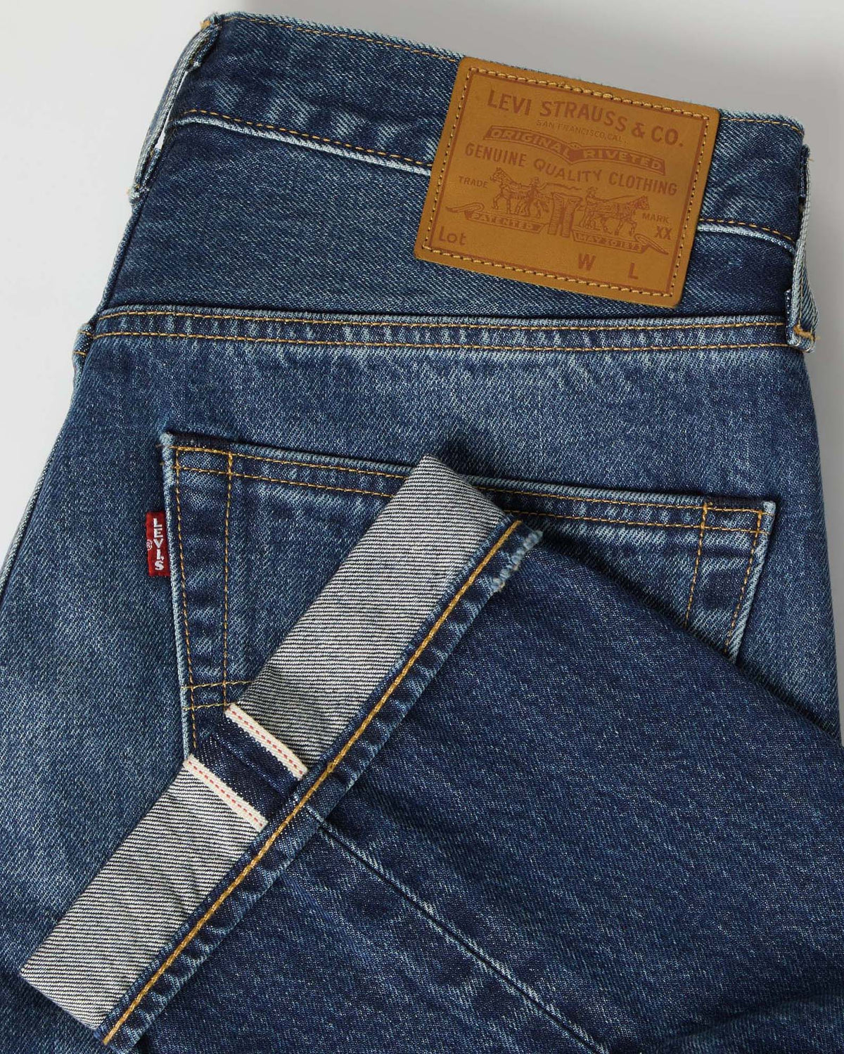 Levi's® 502 Regular Tapered Selvedge Mens Jeans - Its Been A While