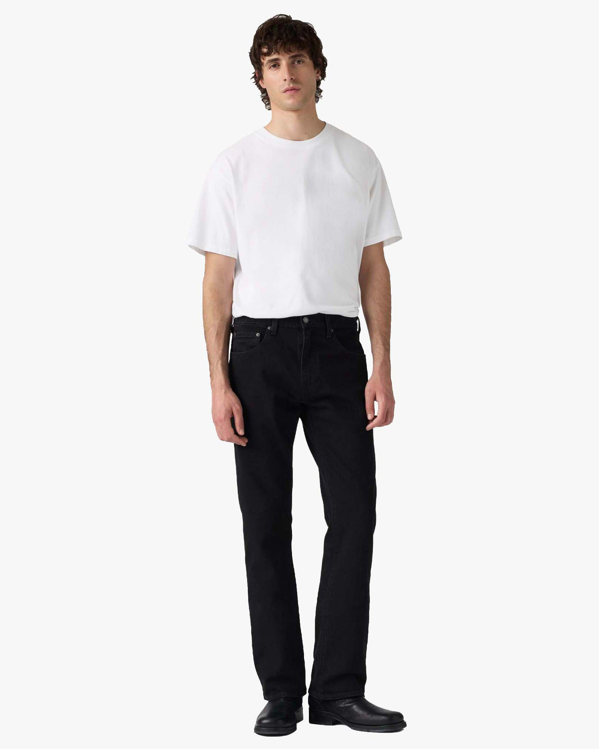 Levi's® 505 Regular Fit Selvedge Mens Jeans - Ravens Rigid