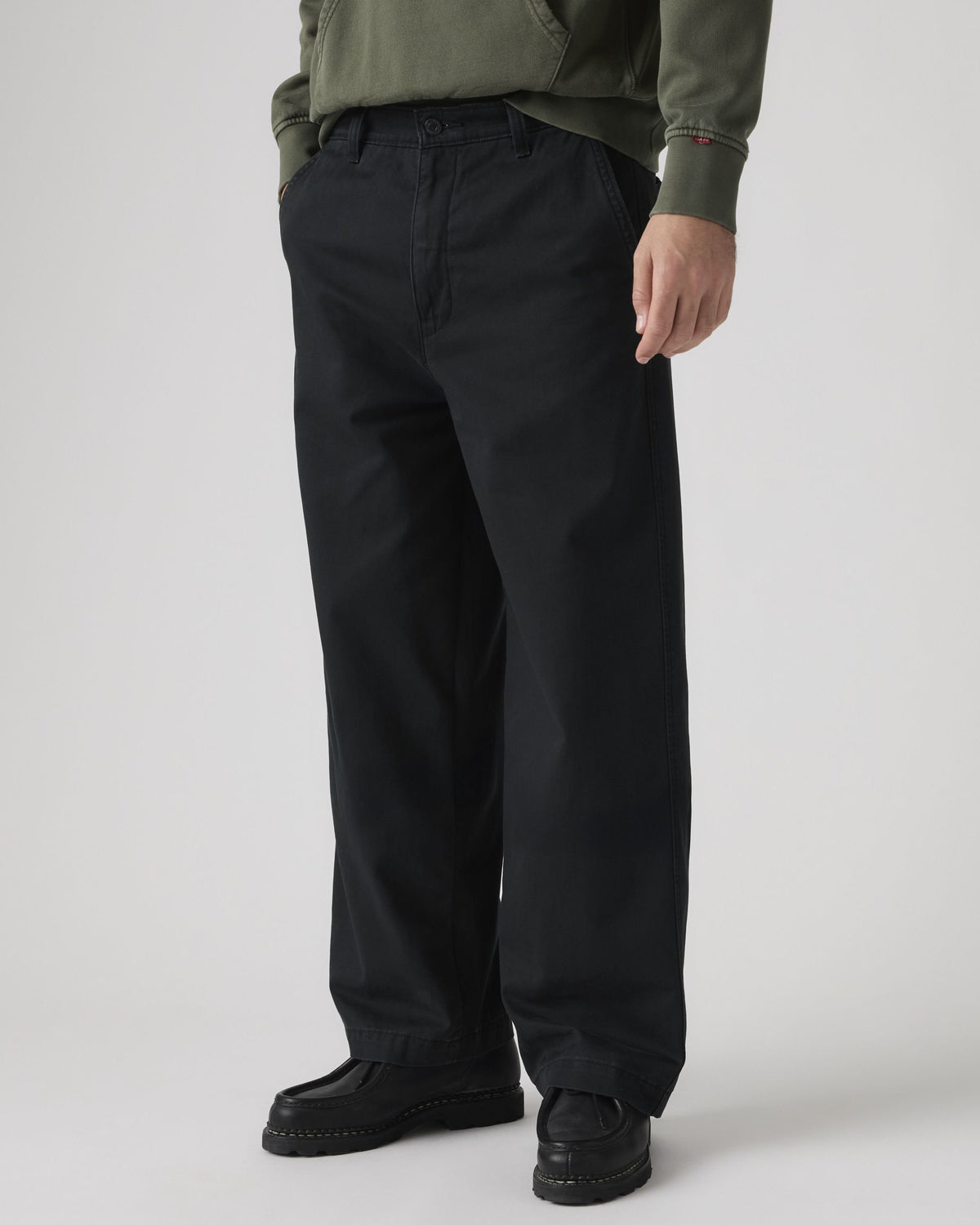 Levi's® XX Chino Baggy Loose Fit Mens Chinos - Mineral Black | Levi's® Chinos & Trousers | JEANSTORE