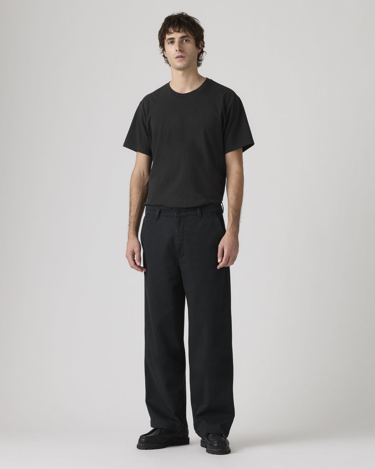 Levi's® XX Chino Baggy Loose Fit Mens Chinos - Mineral Black | Levi's® Chinos & Trousers | JEANSTORE