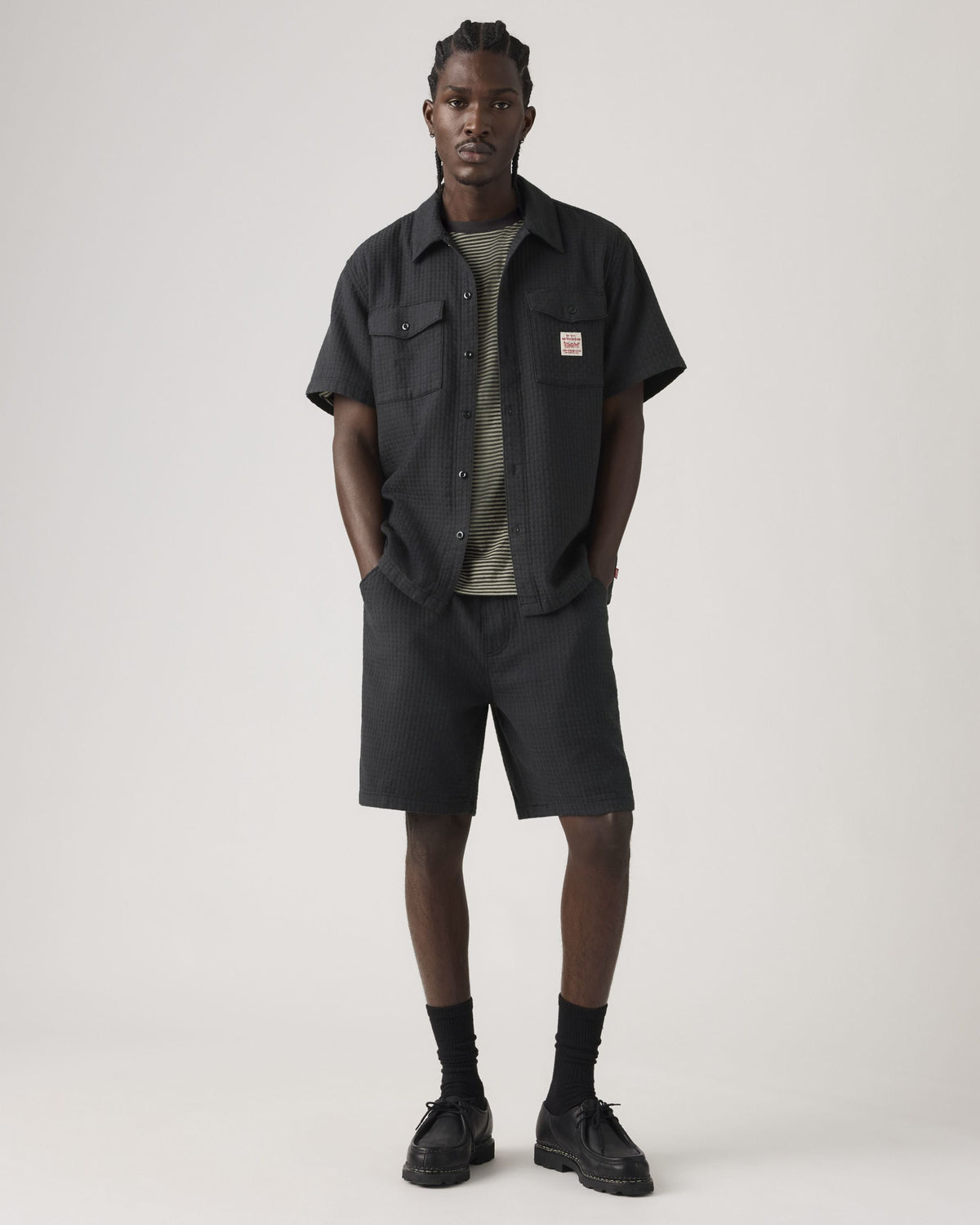 Levi's® Pull-On Work Short - Dark Phantom Dobby