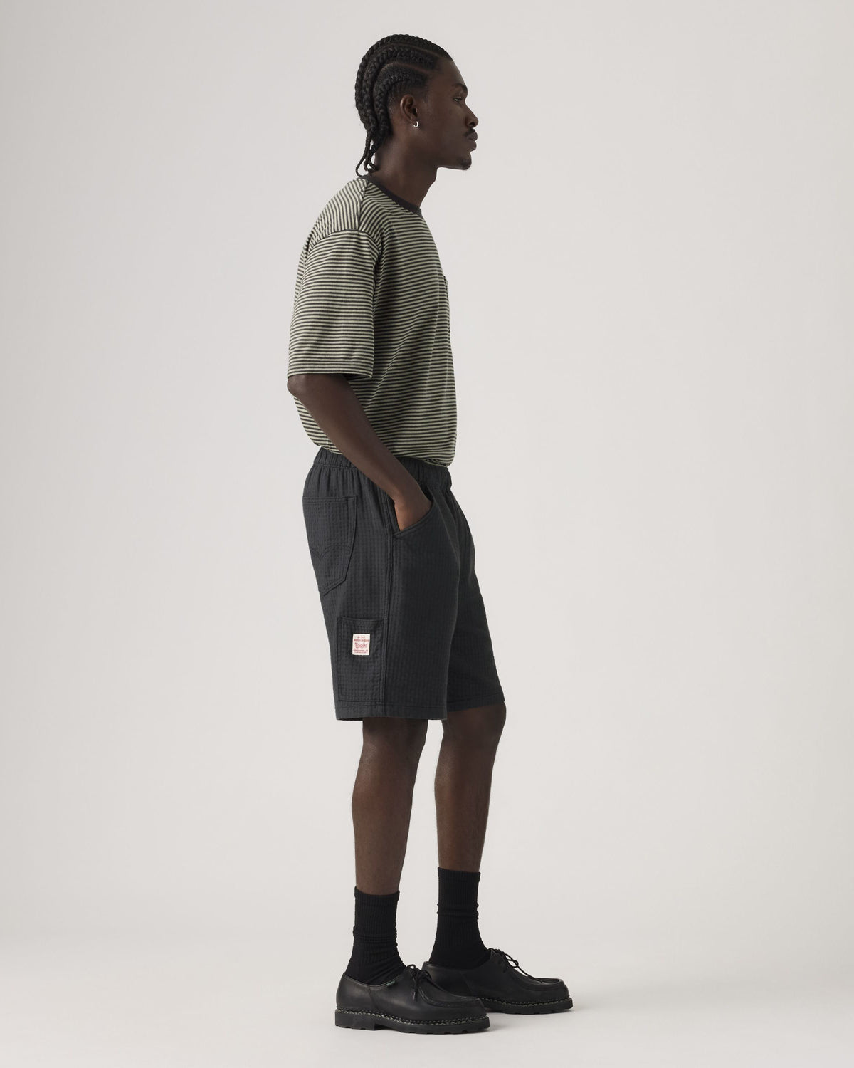 Levi's® Pull-On Work Short - Dark Phantom Dobby