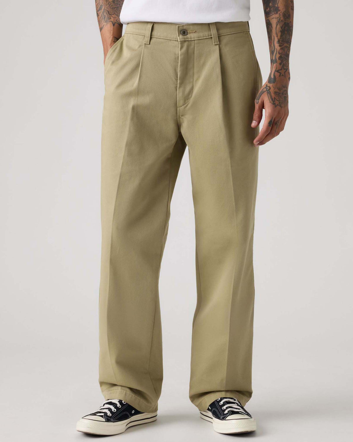 Levi's® Loose Pleated Work Mens Chino - Tree House Tan | Levi's® Chinos & Trousers | Jeanstore