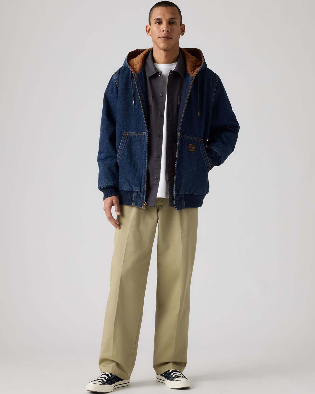 Levi's® Loose Pleated Work Mens Chino - Tree House Tan | Levi's® Chinos & Trousers | Jeanstore