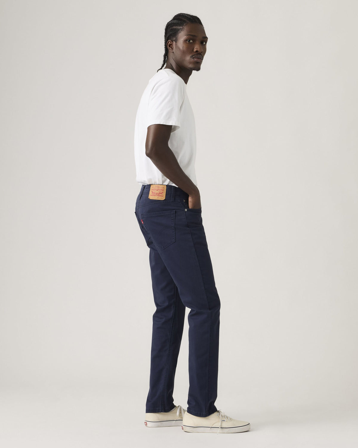 Levi's® 511 Slim Fit Mens Trousers - Nightwatch Blue Twill | Levi's® Chinos & Trousers | JEANSTORE