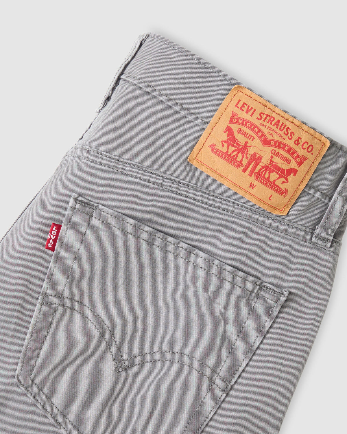 Levi's® 511 Slim Fit Mens Trousers - Steel Grey Twill | Levi's® Chinos & Trousers | JEANSTORE