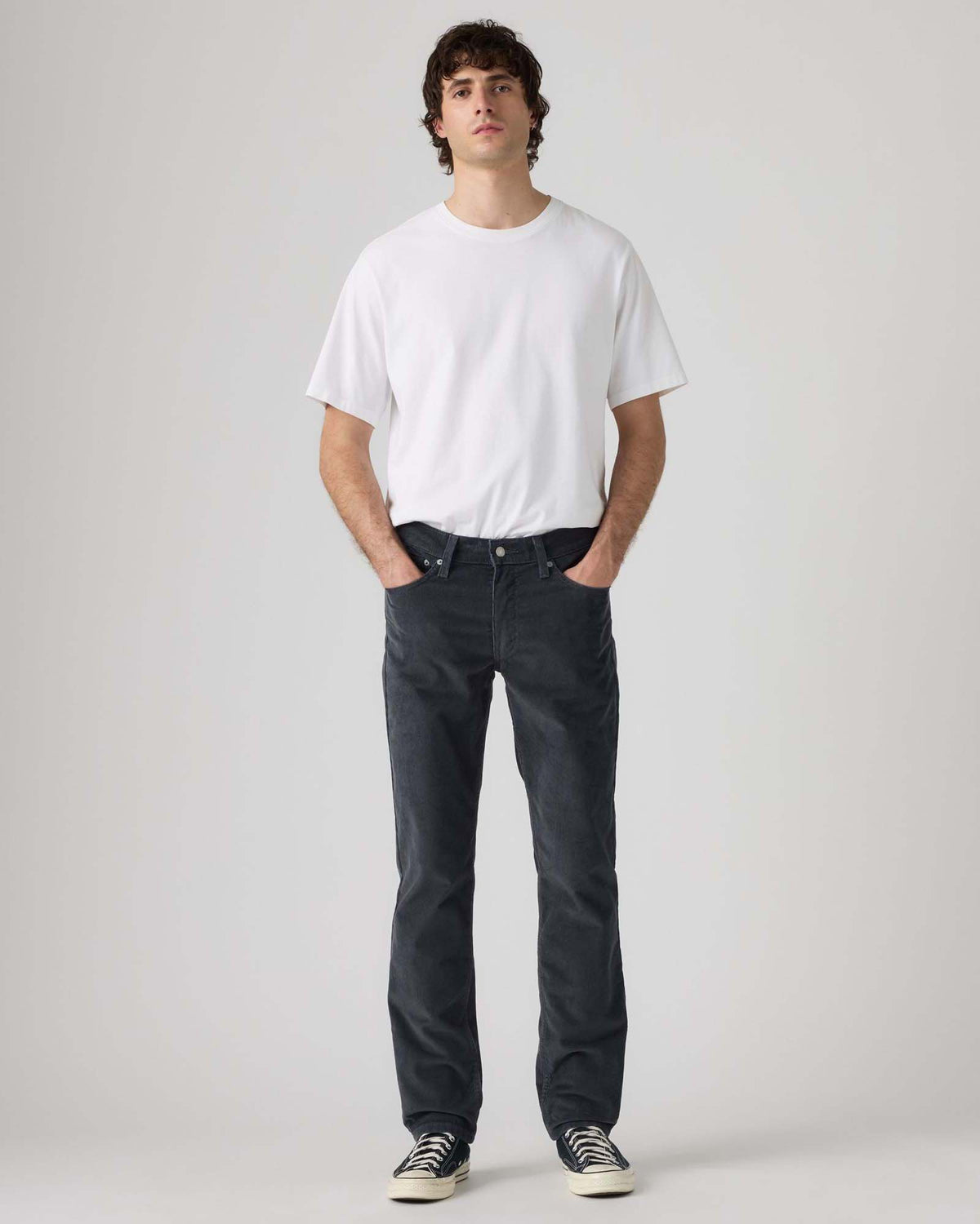 Levi's® 511 Slim Fit Mens Cords - Ebony