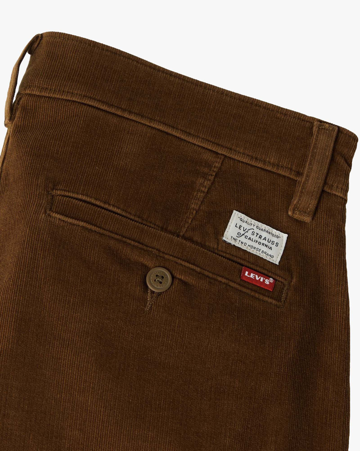 Levi's® XX Chino Standard II Regular Tapered Mens Cords - Karla Brown