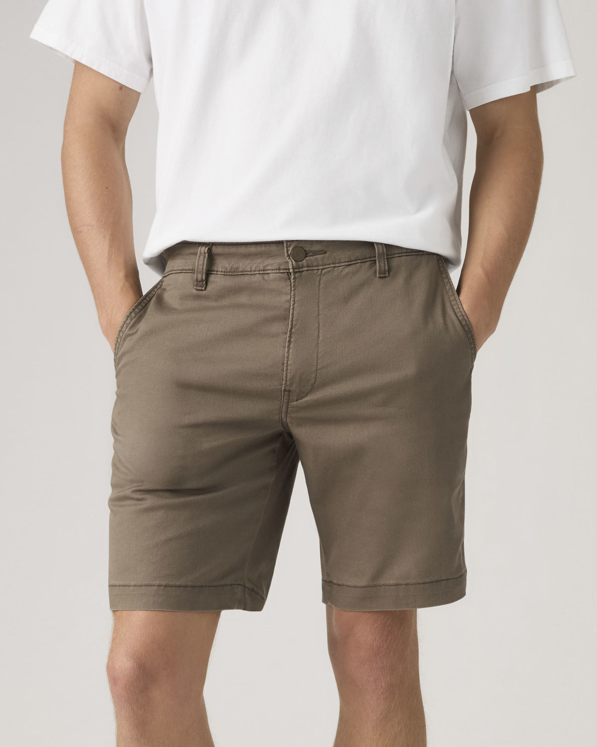 Levi's® XX Chino Shorts II - Maitake Brown Linen Blend | Levi's® Shorts | JEANSTORE