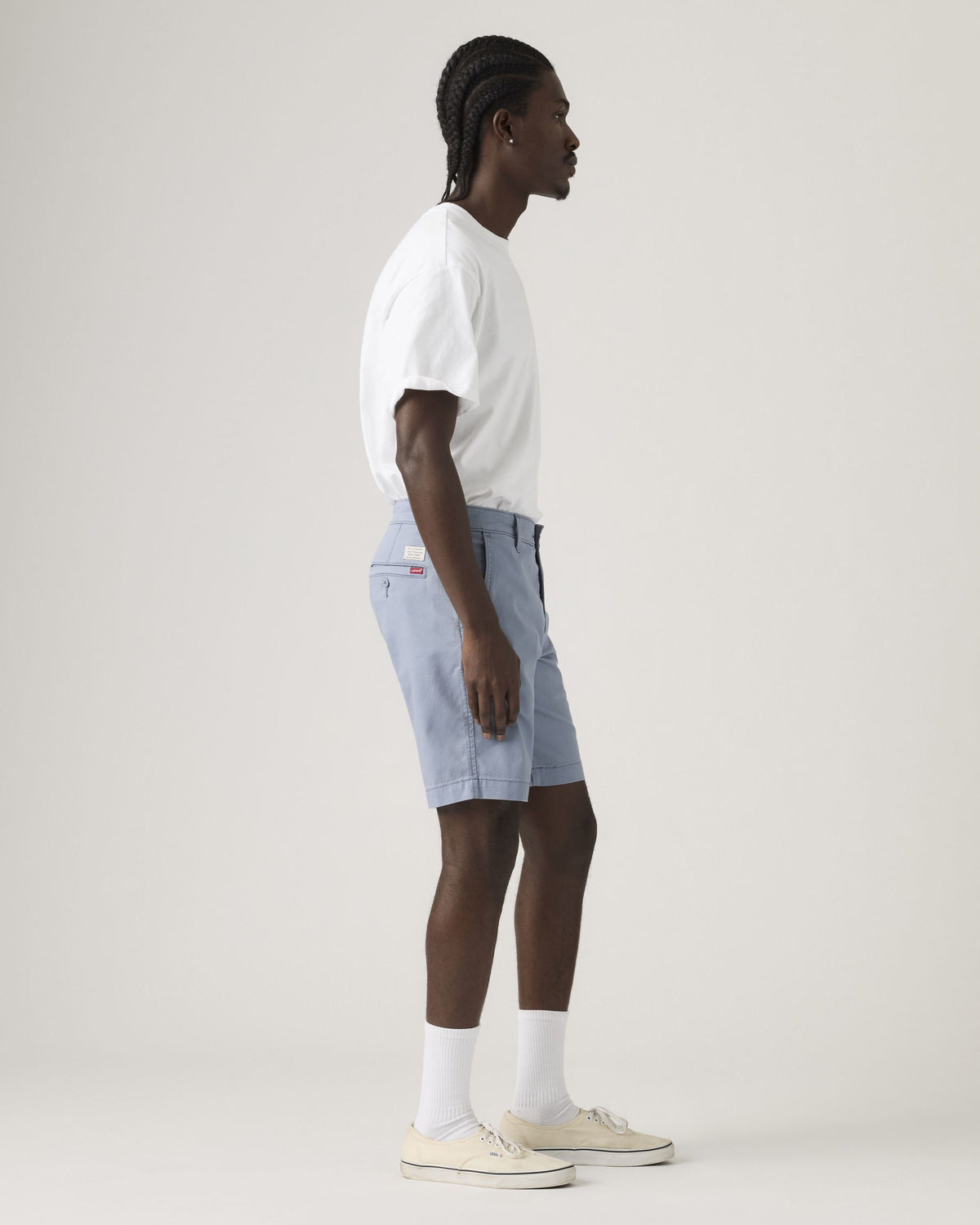 Levi's® XX Chino Shorts II - Kano Blue Linen Blend