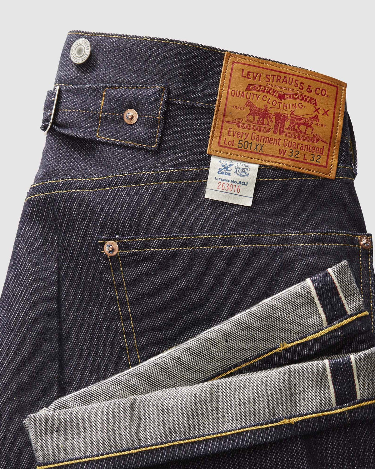 Levi's® Vintage Clothing 1933 501 Selvedge Jeans - 1933 Rigid