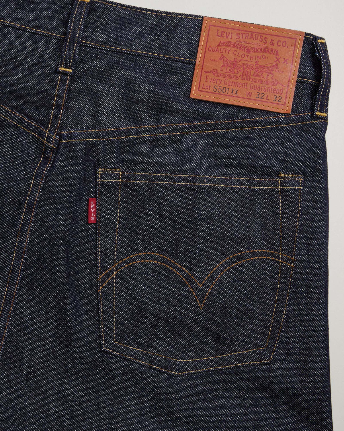Levi's® Vintage Clothing 1944 501 Selvedge Jeans - Dark Indigo Rigid 1944
