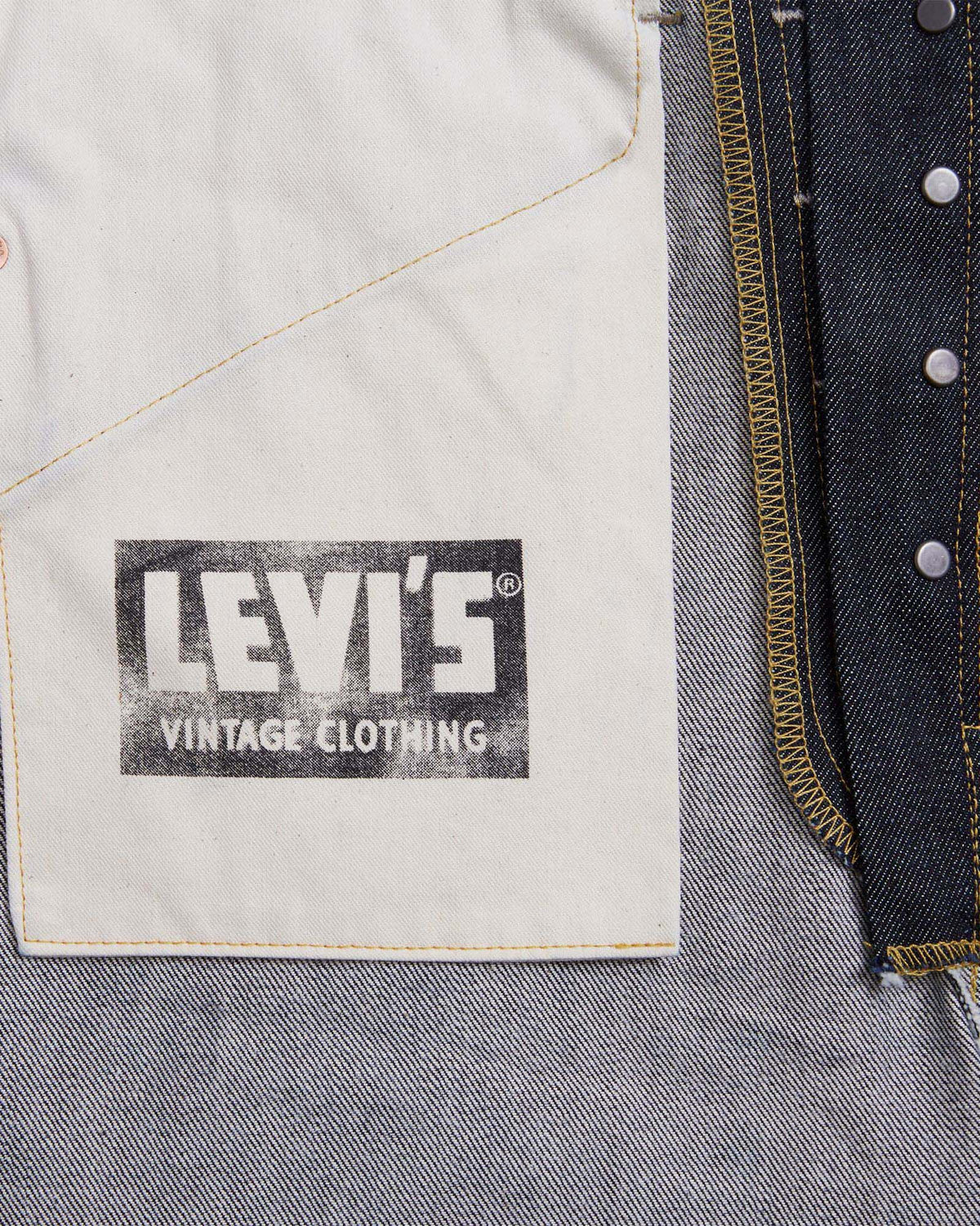Levi's® Vintage Clothing 1944 501 Selvedge Jeans - Dark Indigo Rigid 1944