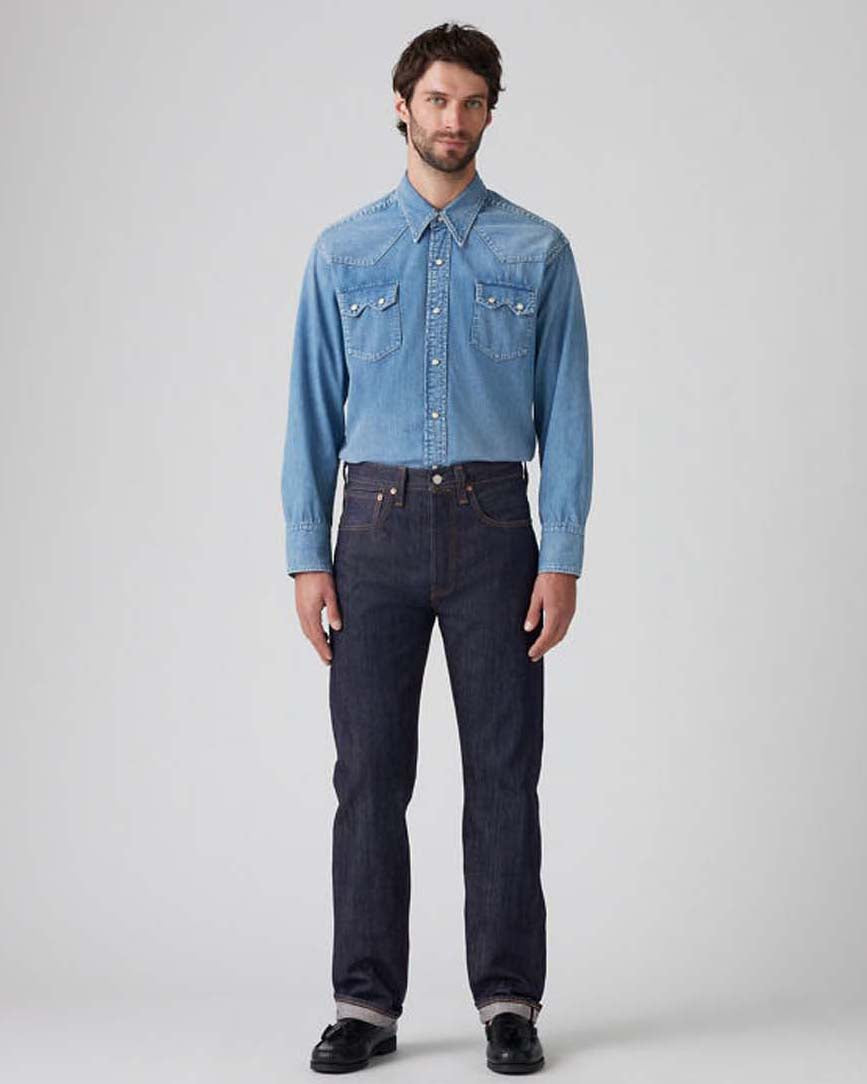 Levi's® Vintage Clothing 1947 501 Regular Fit Mens Jeans - 1947 Organic Rinse | Levi's® Jeans | Jeanstore