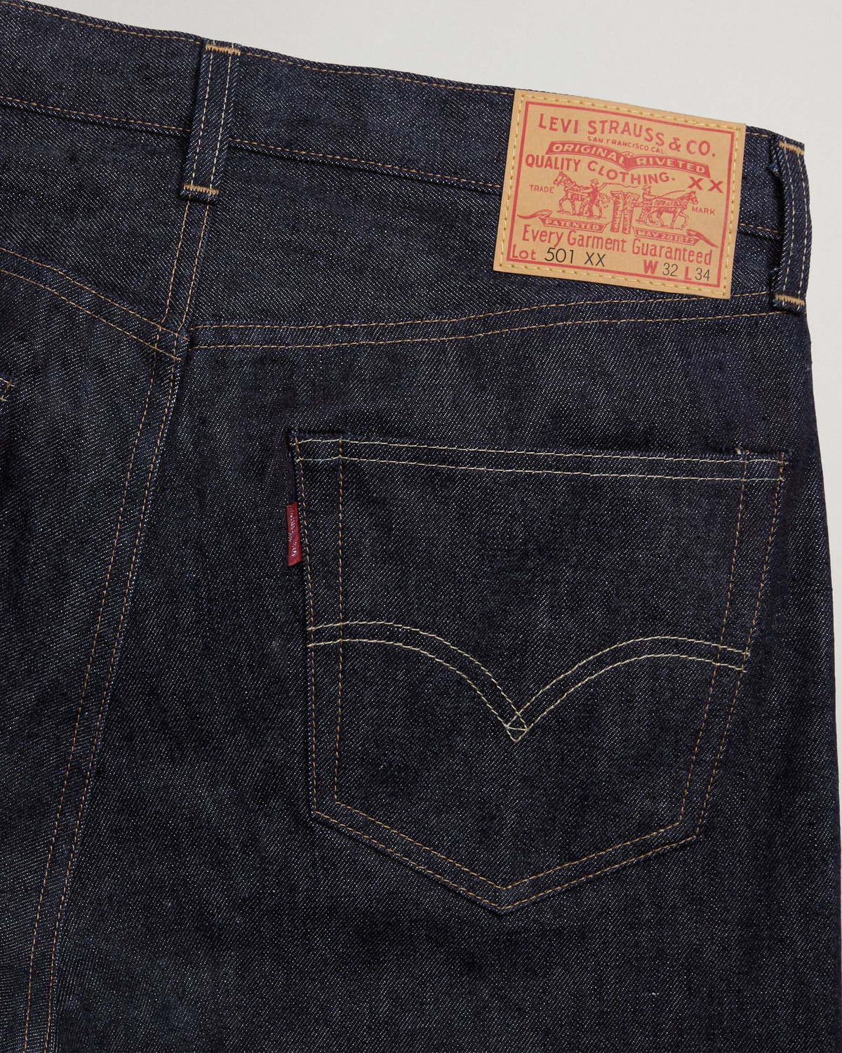 Levi's® Vintage Clothing 1955 501 Selvedge Jeans - Rigid 1955