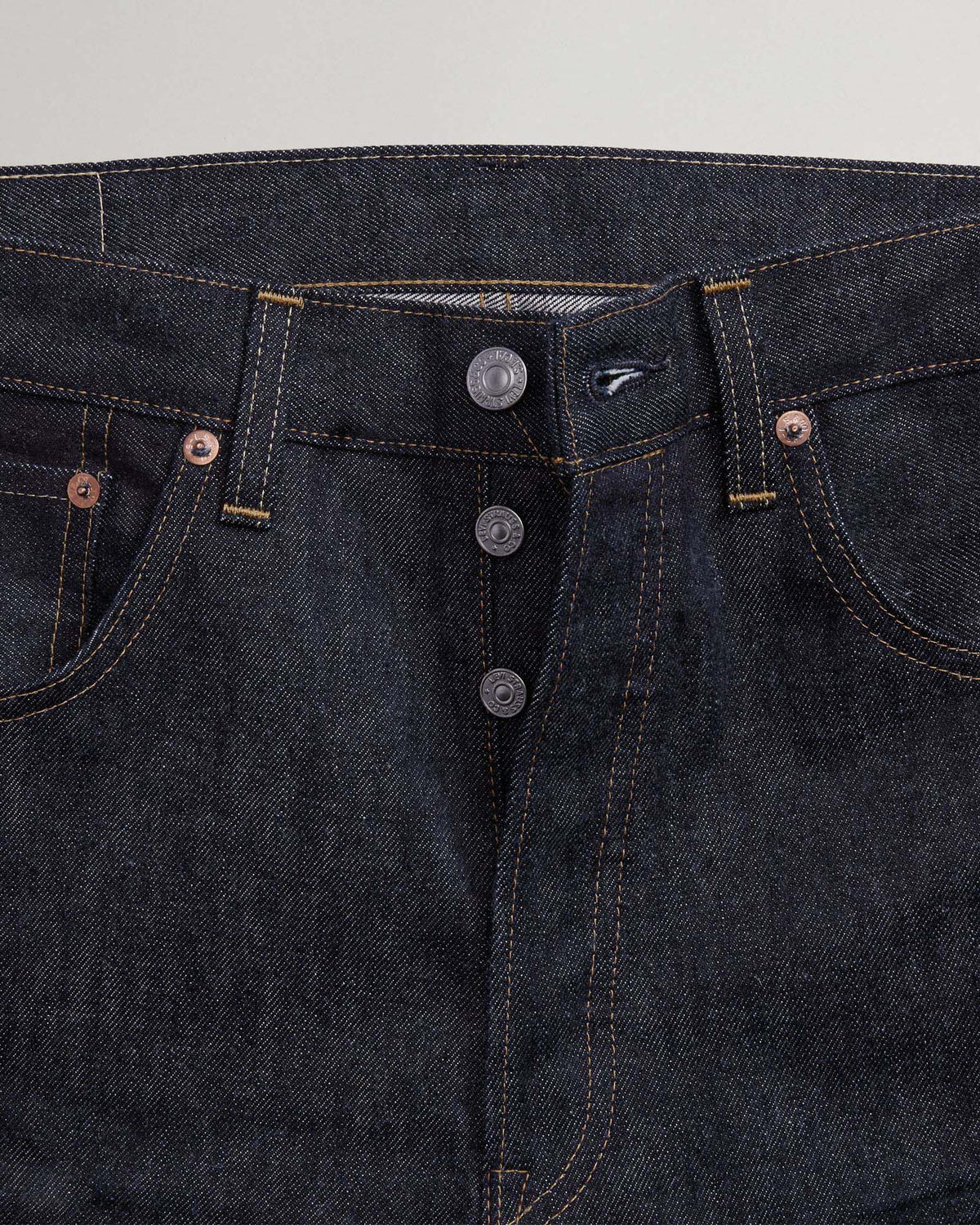 Levi's® Vintage Clothing 1955 501 Selvedge Jeans - Rigid 1955